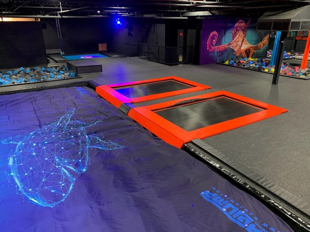 Flow Extreme Airbag with Trampolines
