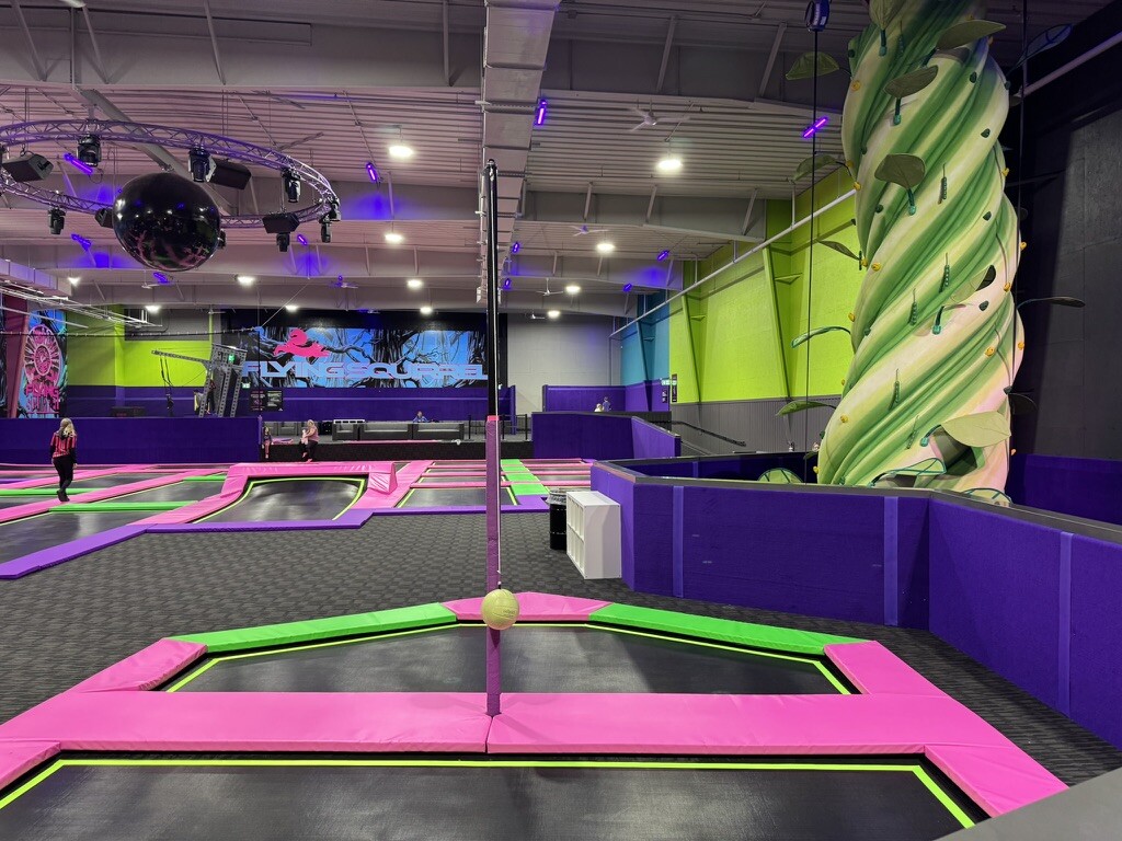Tetherball courts