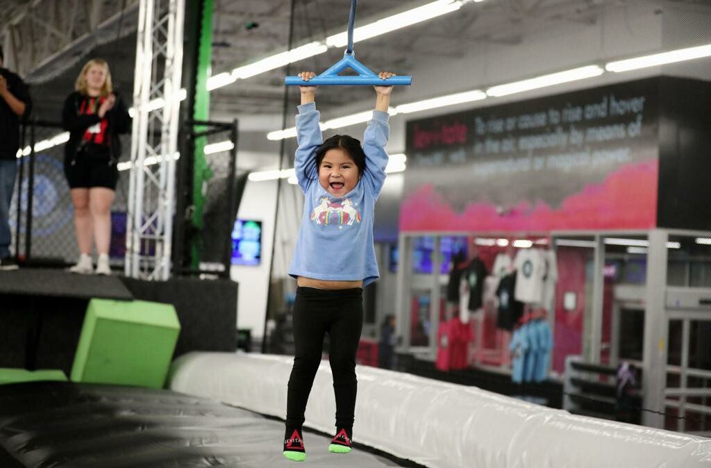 Indoor ziplines