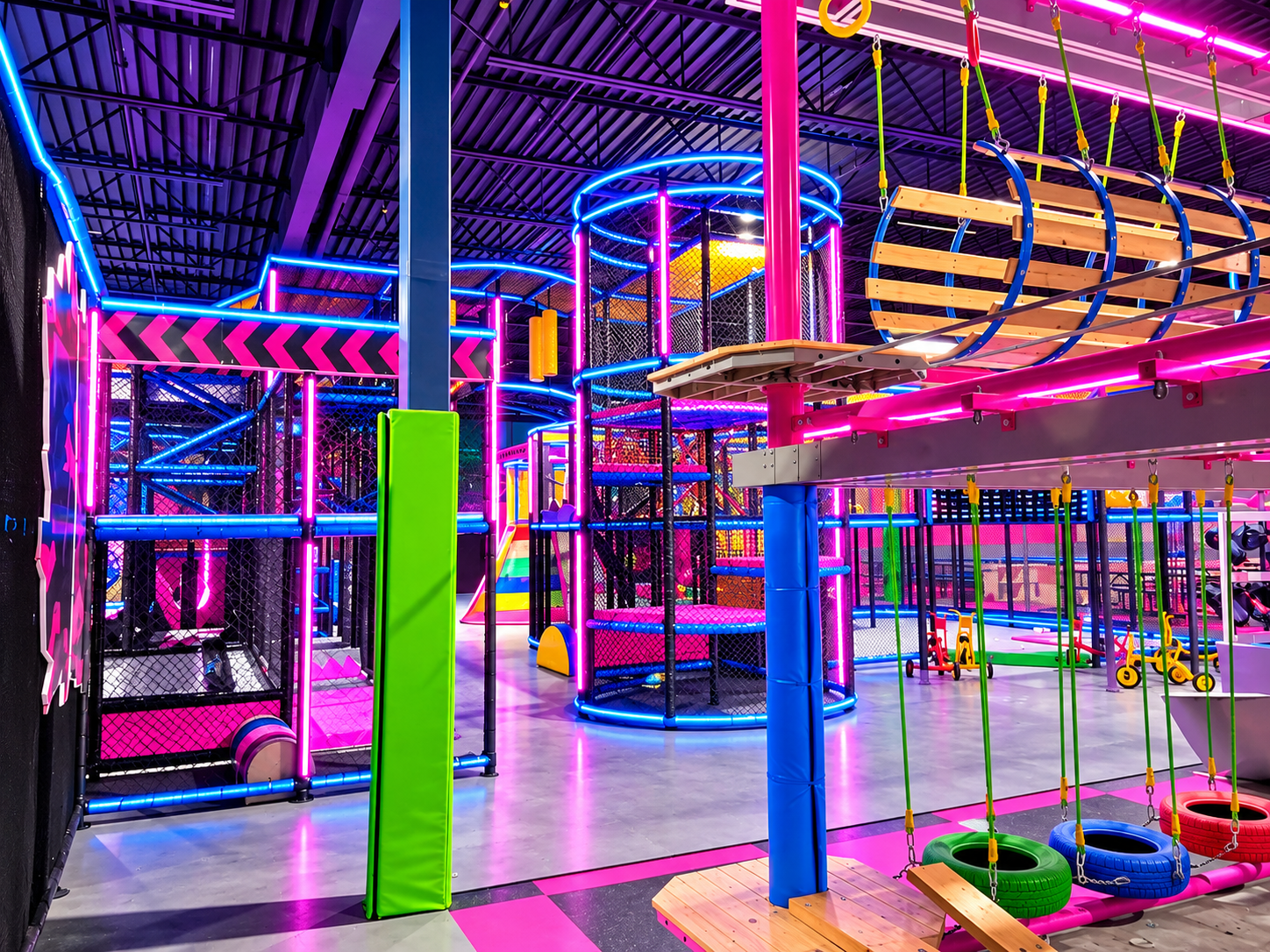 Soft play playground by Shock Trampoline