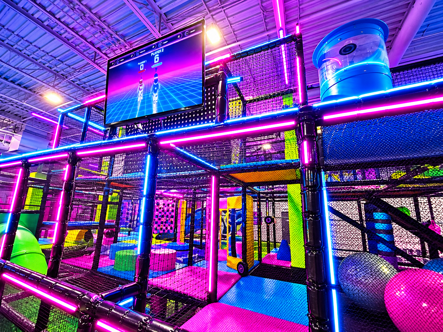 Soft play playground by Shock Trampoline