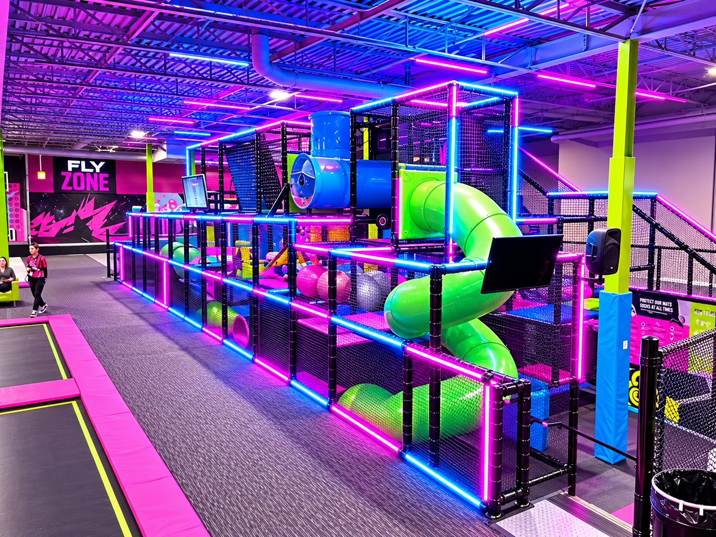 Soft play playground by Shock Trampoline