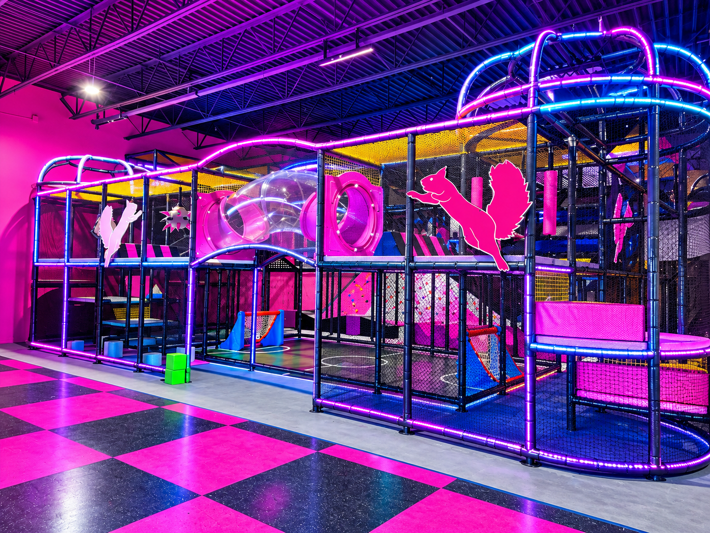 Soft play playground by Shock Trampoline